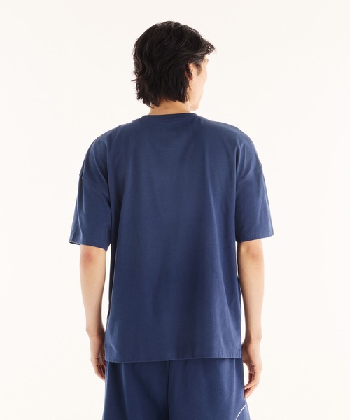 NEW BALANCE（ニューバランス）の「Trackside ショートスリーブTシャツ（Tシャツ/カットソー・メンズ・ネイビー/ホワイト・XX-LARGE/X-LARGE/LARGE/MEDIUM/SMALL）」の9枚目の写真