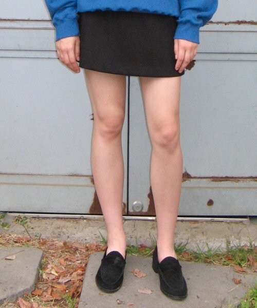 SINOON(シヌーン)の「COLOR MINI FLARED SKIRT (BLACK)(スカート・レディース・その他・SMALL)」の1枚目の写真
