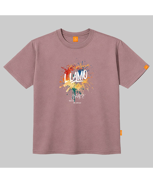 LLAMO(エラモ)の「エクスプロード 半袖Tシャツ 男女共用 ビッグサイズ(Tシャツ/カットソー・メンズ・ブラック/カーキ/ピンク/ダークインディゴブルー・SMALL/MEDIUM/LARGE/X-LARGE/2XL/4XL/3XL)」の4枚目の写真