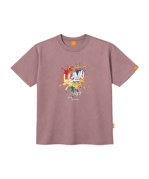 LLAMO(エラモ)の「エクスプロード 半袖Tシャツ 男女共用 ビッグサイズ(Tシャツ/カットソー・メンズ・ブラック/カーキ/ピンク/ダークインディゴブルー・SMALL/MEDIUM/LARGE/X-LARGE/2XL/4XL/3XL)」の7枚目の写真