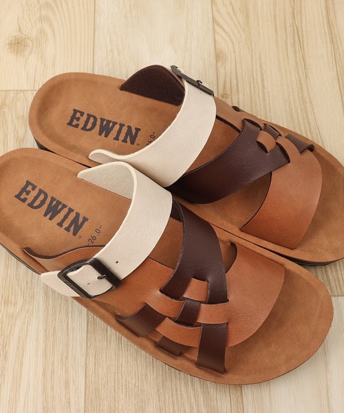 EDWIN(エドウィン)の「EDWIN サンダル EW5115(サンダル・メンズ・ブラウン系/その他/ブラック・27cm/28cm/25cm/26cm)」の5枚目の写真