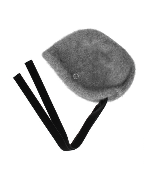 Chapeau d' O(シャポードオー)の「Chapeau d' O Lame Angora Hood / シャポードオー(ハット・レディース・グレー/ホワイト/ピンク/ライトベージュ・FREE)」の12枚目の写真