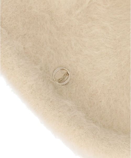 Chapeau d' O(シャポードオー)の「Chapeau d' O Lame Angora Hood / シャポードオー(ハット・レディース・グレー/ホワイト/ピンク/ライトベージュ・FREE)」の17枚目の写真