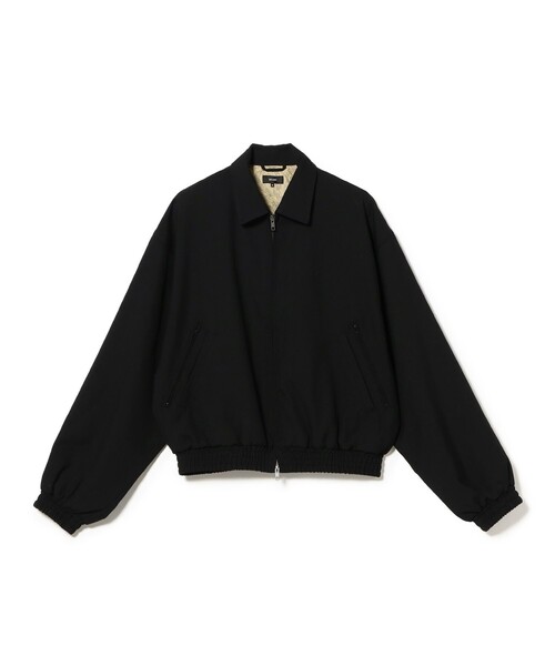 BEAMS(ビームス)の「ギャバ ジップ ブルゾン(ブルゾン・メンズ・ブラック/ロイヤルブルー・S/M/L/XL)」の1枚目の写真