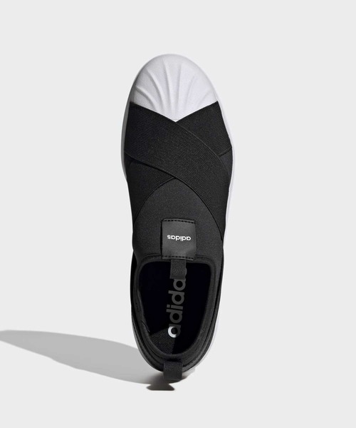 adidas（アディダス）の「ストリートトーク / STREETTALK / アディダス adidas（スニーカー・レディース・ブラック×ホワイト・26.5cm/25.0cm/26.0cm/25.5cm/24.5cm/22.5cm/22.0cm/23.0cm/23.5cm/27.5cm/28.0cm/27.0cm/24.0cm）」の4枚目の写真