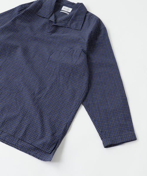 Marvine Pontiak shirt makers(マービンポンティアックシャツメーカーズ)の「Marvine Pontiak / マービンポンティアックシャツメーカーズ ポロSH(シャツ/ブラウス・メンズ・ブルー/ライトブルー・FREE)」の4枚目の写真