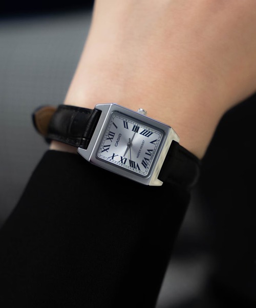 CASIO(カシオ)の「CASIO/カシオ 腕時計 CASIO Collection STANDARD LTP-B150L-7B1JF(アナログ腕時計・メンズ・シルバー×ブラック・FREE)」の2枚目の写真