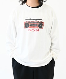 BOOSTOCK（ブーストック）の「ブーストック B/S bost L/S Tシャツ（Tシャツ/カットソー）」