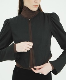 HERRINGBONE CORSET DETAIL TOPS