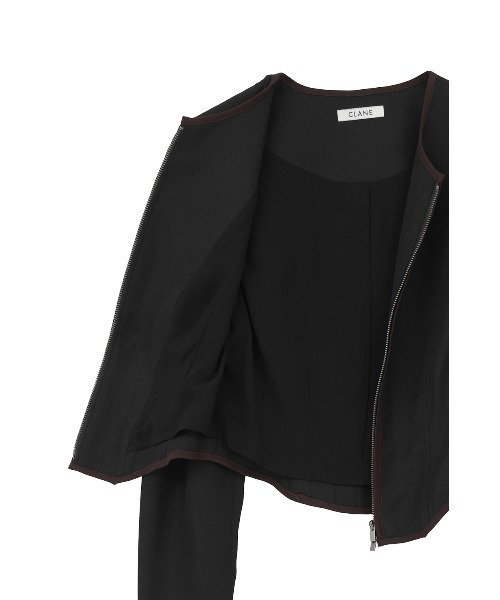 CLANE(クラネ)の「HERRINGBONE CORSET DETAIL TOPS(その他トップス・レディース・ブラック/その他・1/2)」の13枚目の写真