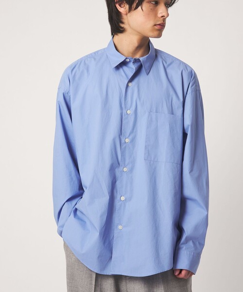 CITEN(シテン)の「<CITEN>ビッグポケットオーバーシャツ(シャツ/ブラウス・メンズ・ブラック/ライトブルー・M/L)」の12枚目の写真