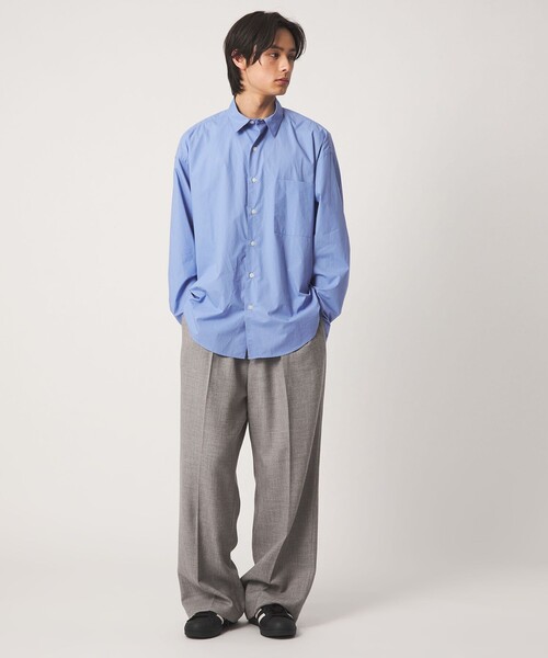 CITEN(シテン)の「<CITEN>ビッグポケットオーバーシャツ(シャツ/ブラウス・メンズ・ブラック/ライトブルー・M/L)」の13枚目の写真