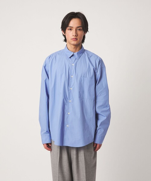 CITEN(シテン)の「<CITEN>ビッグポケットオーバーシャツ(シャツ/ブラウス・メンズ・ブラック/ライトブルー・M/L)」の16枚目の写真