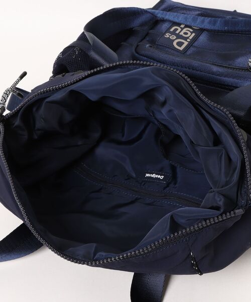 Desigual(デシグアル)の「Navy Voyager Tote Bag / ネイビーボヤージャートートバッグ(バックパック/リュック・レディース・ブルー・FREE)」の12枚目の写真