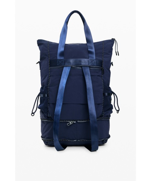 Desigual(デシグアル)の「Navy Voyager Tote Bag / ネイビーボヤージャートートバッグ(バックパック/リュック・レディース・ブルー・FREE)」の3枚目の写真