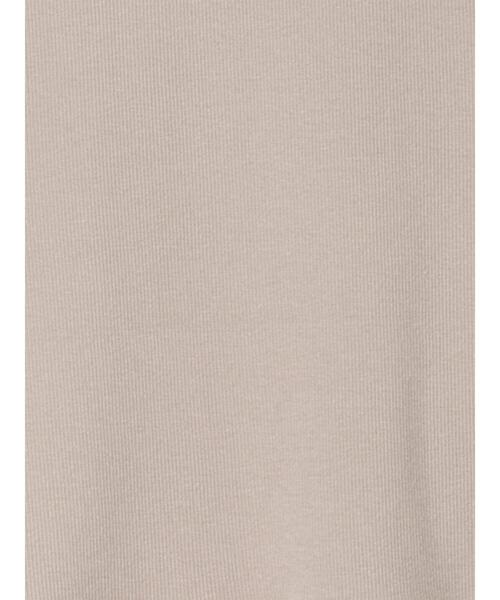 Samansa Mos2(サマンサ モスモス)の「裾レーステレコノースリーブインナー(Tシャツ/カットソー・レディース・ブラック/オフホワイト/ベージュ・F)」の17枚目の写真