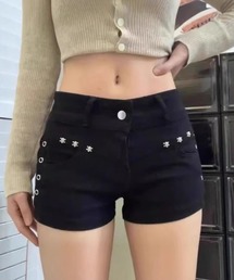Slim studs shorts
