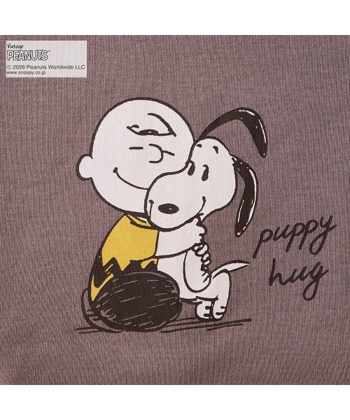 PEANUTS（ピーナッツ）の「腹巻付き裏ボアルームパンツ「スヌーピー」（その他パンツ・レディース・ブラック/モカ・S/M/L/LL/3L）」の17枚目の写真
