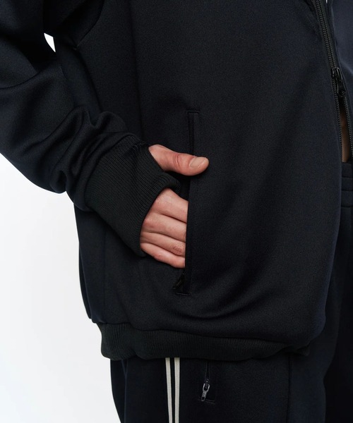 POOLDE(プールデ)の「Naval Track Jacket(ジャージ・レディース・ネイビー/ワインレッド・FREE)」の12枚目の写真