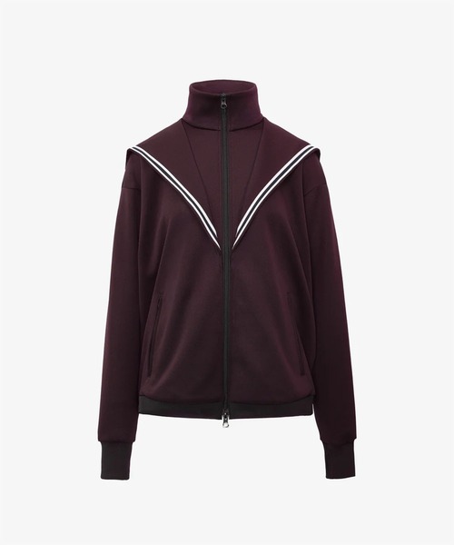 POOLDE(プールデ)の「Naval Track Jacket(ジャージ・レディース・ネイビー/ワインレッド・FREE)」の20枚目の写真