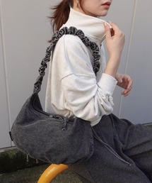 デニムショルダーバッグ