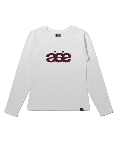 PEID(ペイド)の「PD ASE スリムフィット長袖Tシャツ 2カラー(Tシャツ/カットソー・レディース・ブラック/ホワイト・X-SMALL/SMALL/MEDIUM)」の2枚目の写真