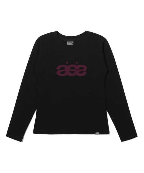 PEID(ペイド)の「PD ASE スリムフィット長袖Tシャツ 2カラー(Tシャツ/カットソー・レディース・ブラック/ホワイト・X-SMALL/SMALL/MEDIUM)」の1枚目の写真