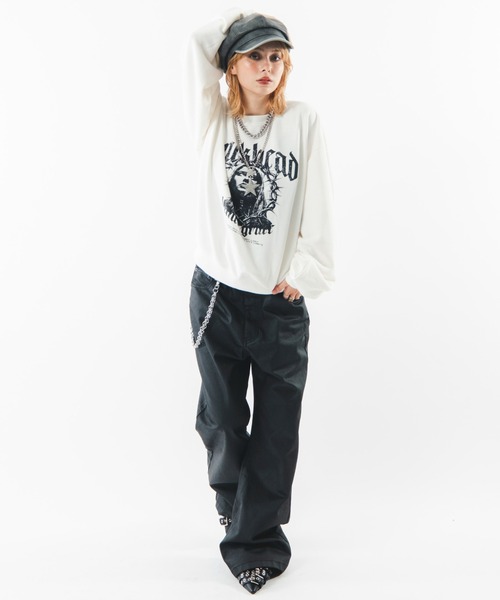 SHORT ROUND（ショートラウンド）の「SHORT ROUND/【26年秋冬新作】コ-ティングフレアデニムパンツ（デニムパンツ・メンズ・ブラック系3・LARGE/MEDIUM）」の19枚目の写真