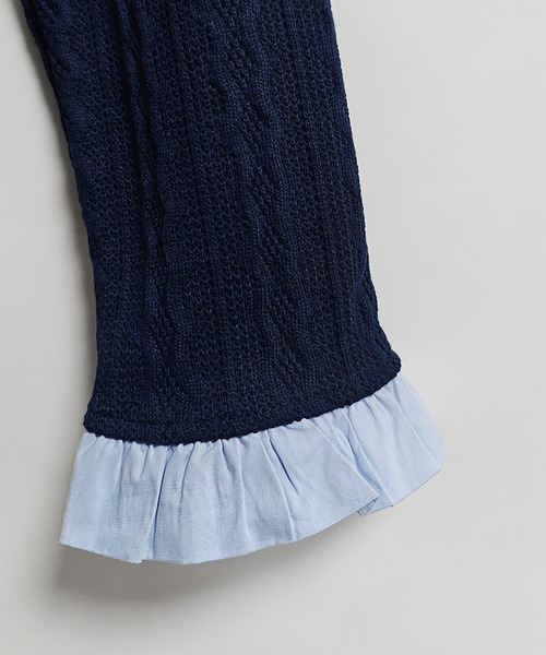 Doux Belle(ドゥーベル)の「配色カーディガン(カーディガン/ボレロ・レディース・A/B・X-LARGE/LARGE/MEDIUM)」の21枚目の写真