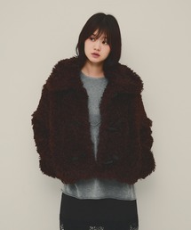 eL（エル）の「【eL】Fur Toggle Blouson/1057293（ブルゾン）」