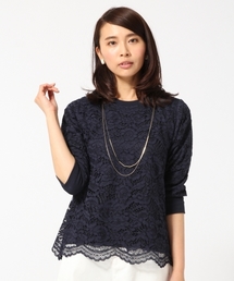 GLOBAL WORK | ソウレースカットプルオーバー7分袖/714404(Tシャツ/カットソー)