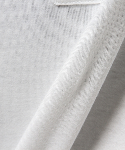 VENCEEXCHANGE（ヴァンスエクスチェンジ）の「クルーベーシックT                （Tシャツ/カットソー・レディース・オフホワイト/グレー/ブラック・MEDIUM）」の11枚目の写真