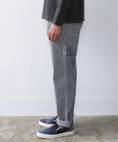 coen（コーエン）の「SMITH（スミス）別注ヒッコリーデニムペインターパンツ（デニムパンツ・メンズ・ストライプ・30 inch/32inch/34inch/28inch）」の11枚目の写真