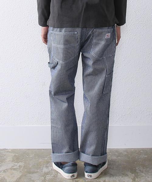coen（コーエン）の「SMITH（スミス）別注ヒッコリーデニムペインターパンツ（デニムパンツ・メンズ・ストライプ・30 inch/32inch/34inch/28inch）」の12枚目の写真