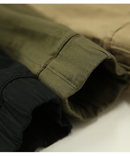 and it_（アンドイット）の「ストレッチコットンツイルジョガ―パンツ（その他パンツ・レディース・ブラック/カーキ/ベージュ・L/3L/4L/LL/M）」の19枚目の写真