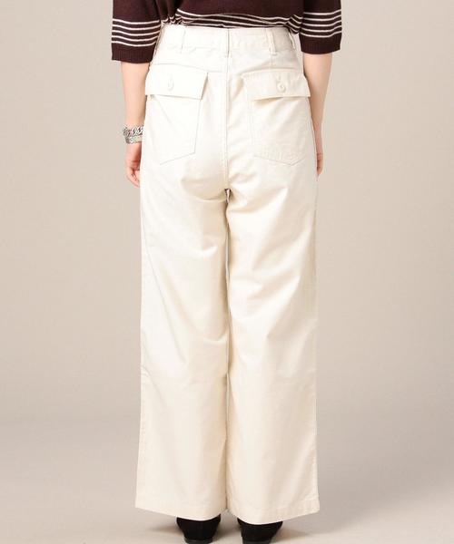 BEAUTY&YOUTH UNITED ARROWS（ビューティーアンドユースユナイテッドアローズ）の「BY モールスキンハイウエストファティーグパンツ◆（その他パンツ・レディース・オリーブ/ナチュラル/ダークグリーン・MEDIUM/SMALL）」の13枚目の写真