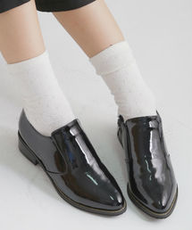 Noubel Voug Relax | Noubel Voug Relax(ヌーベル　ヴォーグ リラックス)/★2016年新作★ サイドﾞジッパーデザインマニッシュシューズ(その他シューズ)