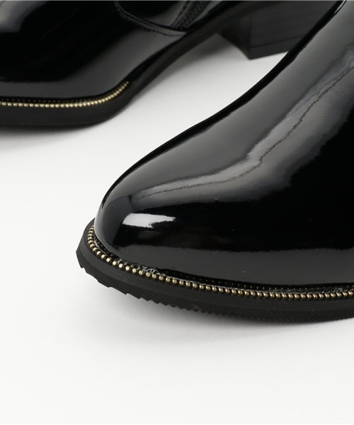 Noubel Voug Relax(ヌーベルヴォーグリラックス)の「Noubel Voug Relax(ヌーベル ヴォーグ リラックス)/サイド゙ジッパーデザインマニッシュシューズ(その他シューズ・レディース・ブラック系その他/ブラック/ダークブラウン/カーキ・S/LL/L/M)」の9枚目の写真