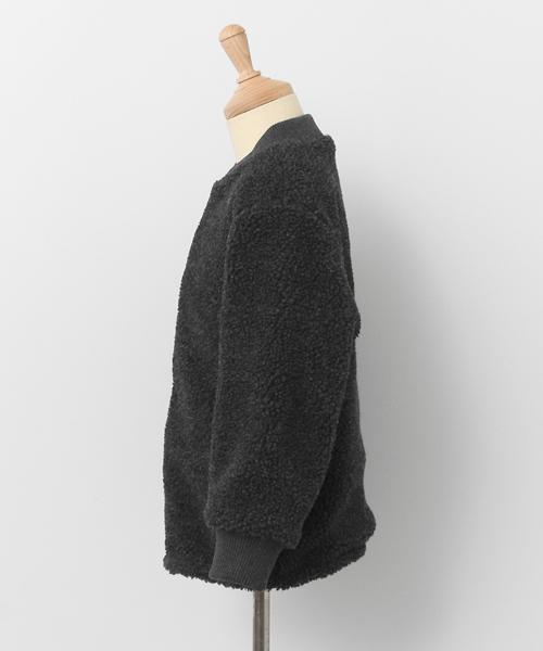 URBAN RESEARCH DOORS（アーバンリサーチドアーズ）の「Bore Zip Blouson（ブルゾン・キッズ・キナリ/チャコールグレー・120/90/105/135）」の16枚目の写真