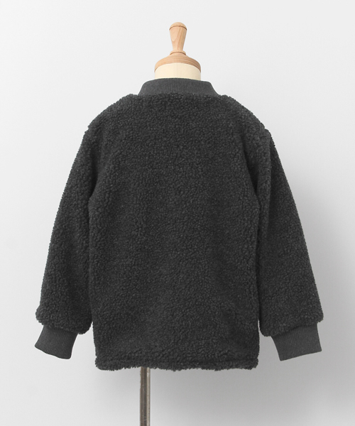 URBAN RESEARCH DOORS（アーバンリサーチドアーズ）の「Bore Zip Blouson（ブルゾン・キッズ・キナリ/チャコールグレー・120/90/105/135）」の17枚目の写真