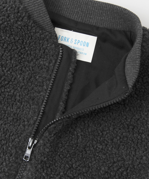 URBAN RESEARCH DOORS（アーバンリサーチドアーズ）の「Bore Zip Blouson（ブルゾン・キッズ・キナリ/チャコールグレー・120/90/105/135）」の19枚目の写真