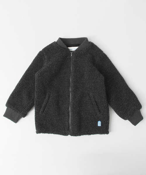 URBAN RESEARCH DOORS（アーバンリサーチドアーズ）の「Bore Zip Blouson（ブルゾン・キッズ・キナリ/チャコールグレー・120/90/105/135）」の5枚目の写真
