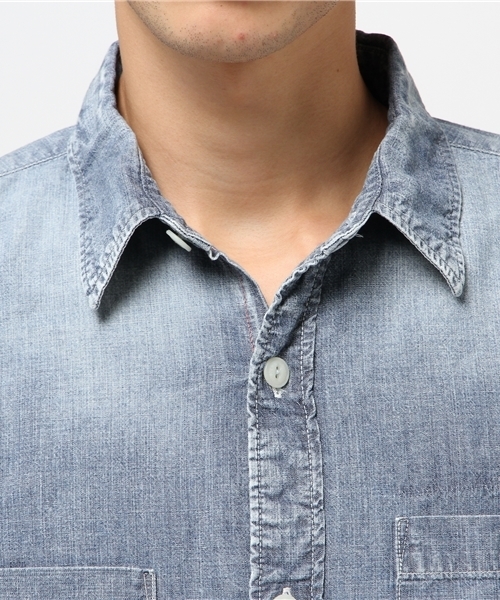 ヒステリックグラマー　オーバーサイズ　デニムシャツ　ベアー ヒステリックグラマーオーバーサイズデニムシャツベアー