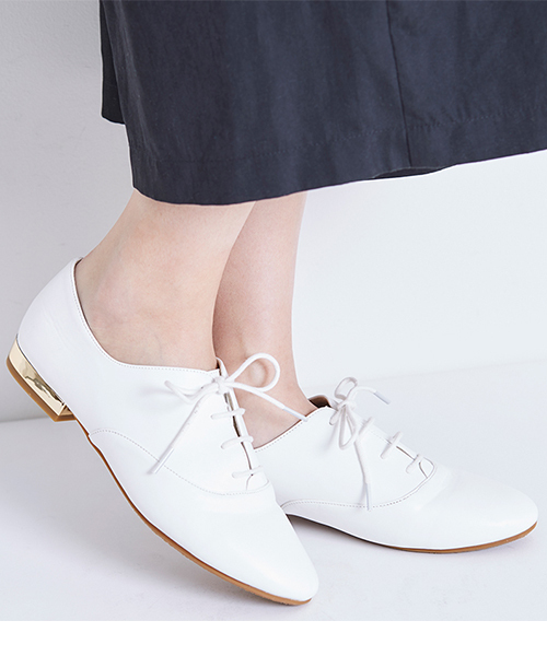 ORiental TRaffic（オリエンタルトラフィック）の「春夏新作★レースアップシューズ★7102（パンプス・レディース・ブラック/ホワイト/グリーン・M/S/LL/L）」の2枚目の写真