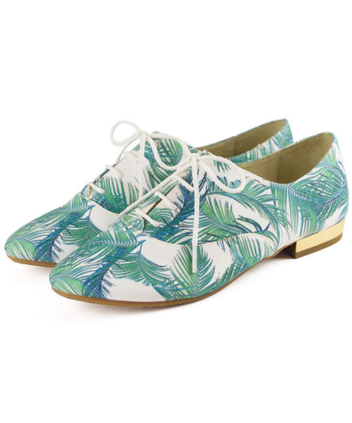 ORiental TRaffic（オリエンタルトラフィック）の「春夏新作★レースアップシューズ★7102（パンプス・レディース・ブラック/ホワイト/グリーン・M/S/LL/L）」の21枚目の写真