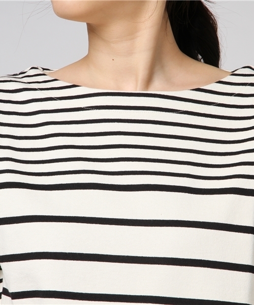 SLY（スライ）の「MARINE BORDER OP（ワンピース・レディース・マルチ/ブラック/ベージュ/ピンク・2/1）」の9枚目の写真