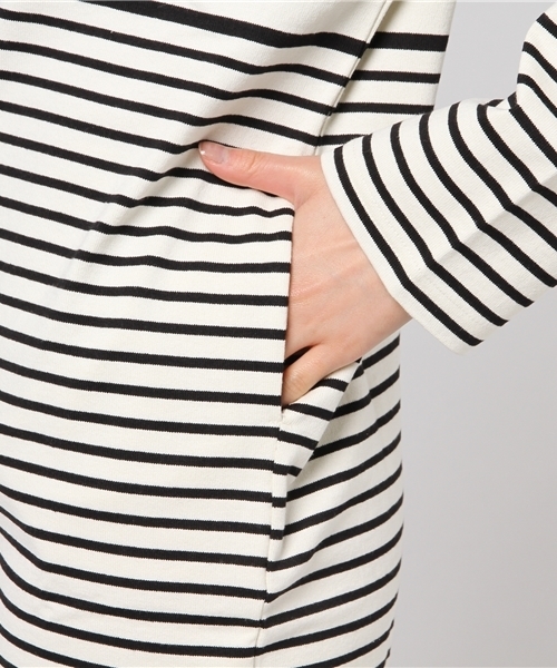 SLY（スライ）の「MARINE BORDER OP（ワンピース・レディース・マルチ/ブラック/ベージュ/ピンク・2/1）」の13枚目の写真