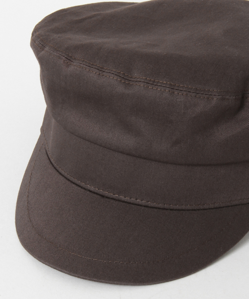 KBF+（ケービーエフプラス）の「KBF+ マリンキャップ（キャップ・レディース・ブラック/ベージュ/ダークブラウン・ONE）」の6枚目の写真