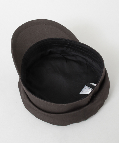 KBF+（ケービーエフプラス）の「KBF+ マリンキャップ（キャップ・レディース・ブラック/ベージュ/ダークブラウン・ONE）」の7枚目の写真