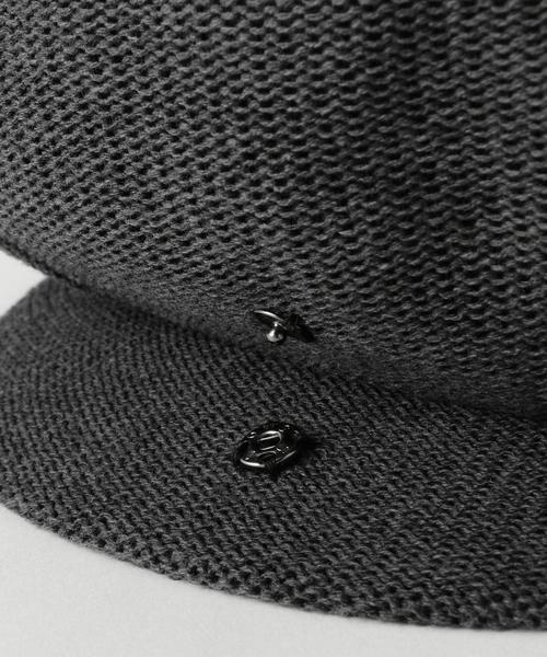 RACAL（ラカル）の「＜Racal＞ KNIT CAS/キャスケット ◆（キャスケット・メンズ・ブラック/ダークグレー・FREE）」の6枚目の写真